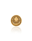 Ganesha Temple Gold Statement Ring
