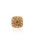 Gold Temple Statement Ring