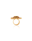 Gold Temple Statement Ring