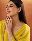 Matsya Kundan Ring