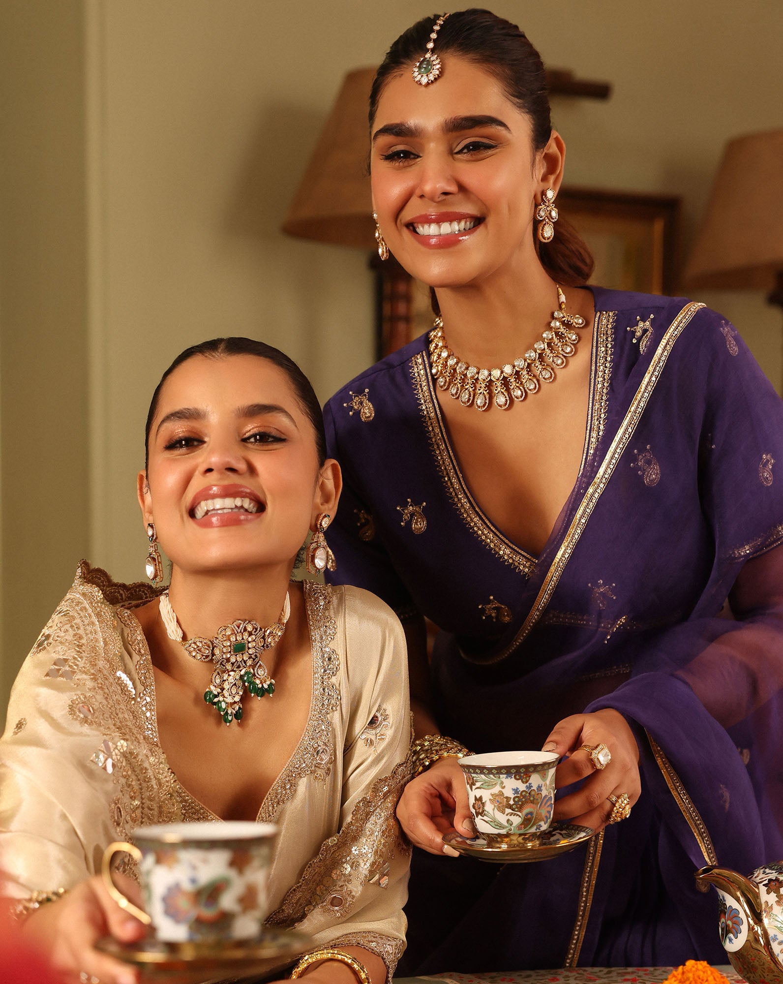 Kundan Polki Cocktail Ring
