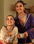 Kundan Polki Square Statement Ring