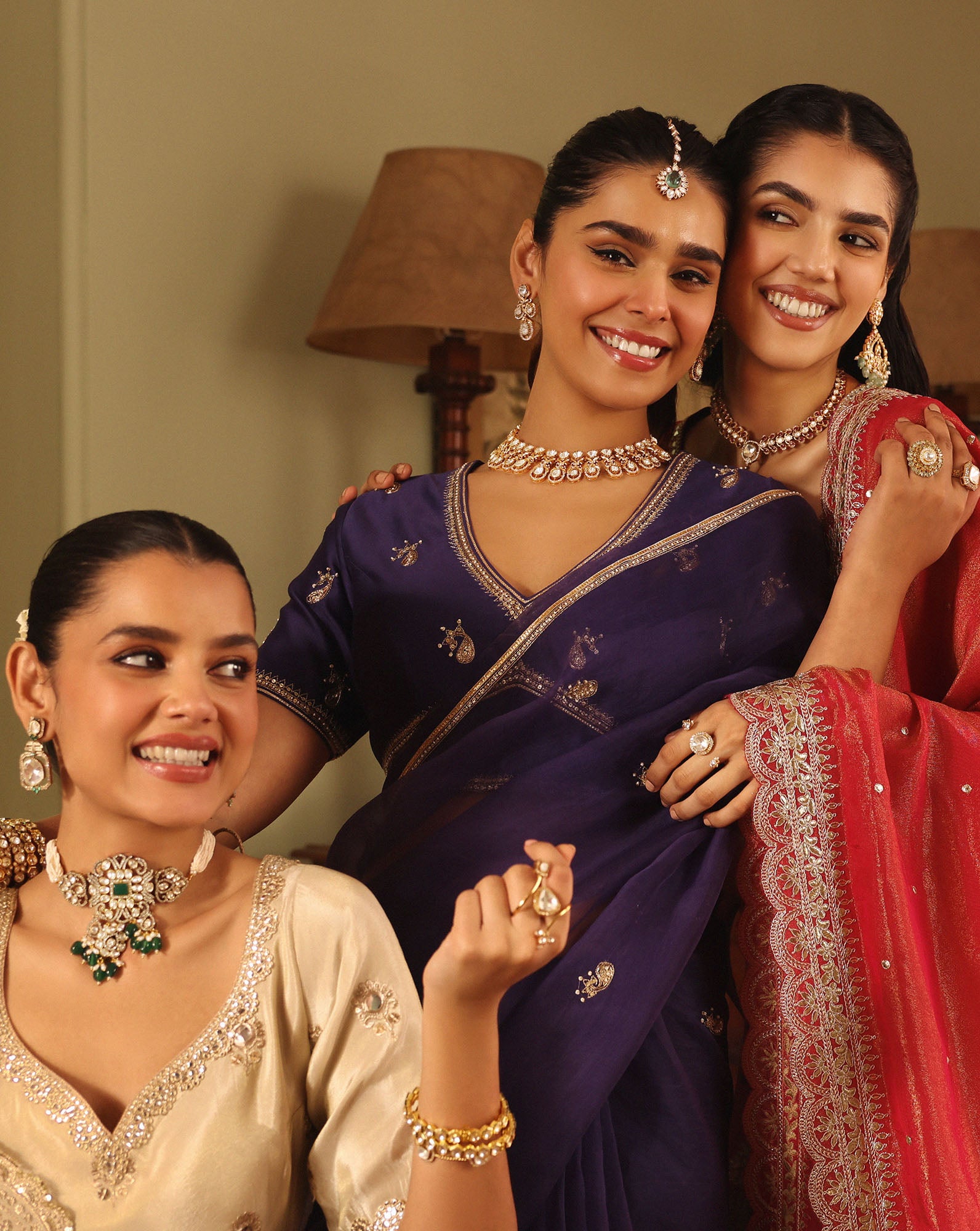 Kundan Pendant Necklace Set