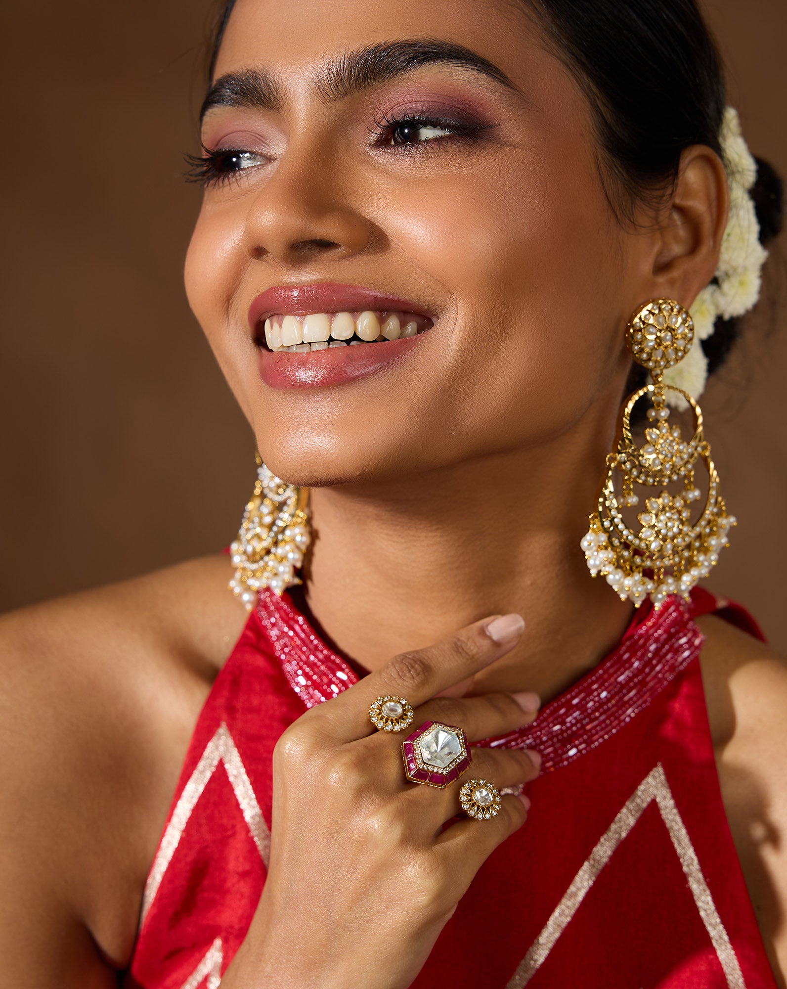 Punjabi Jadaau Pearl Chaand Baalis