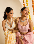 Kundan Polki Square Statement Ring