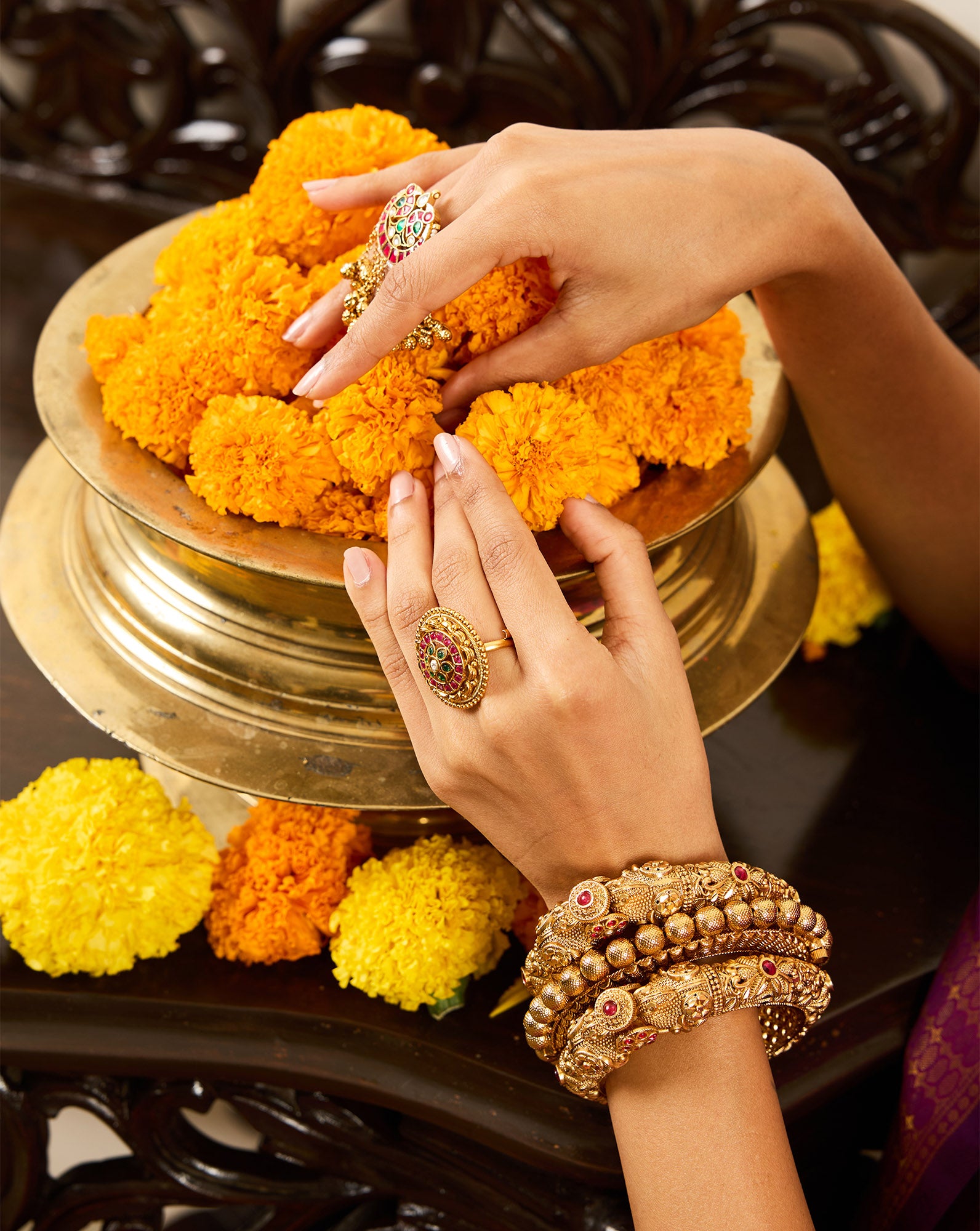 Ghoongro Statement Ring